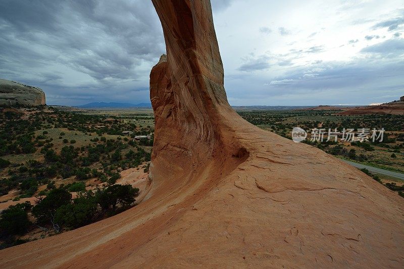 犹他州摩押市的Wilson Arch